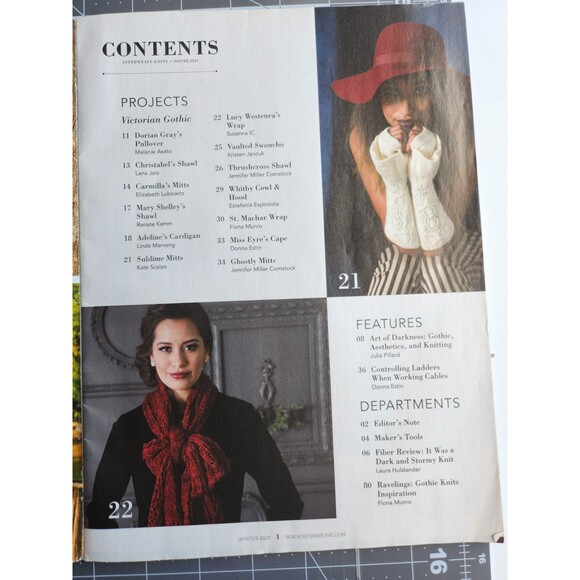 Interweave Knits Magazine Winter 2021 B47 - Picture 2 of 5